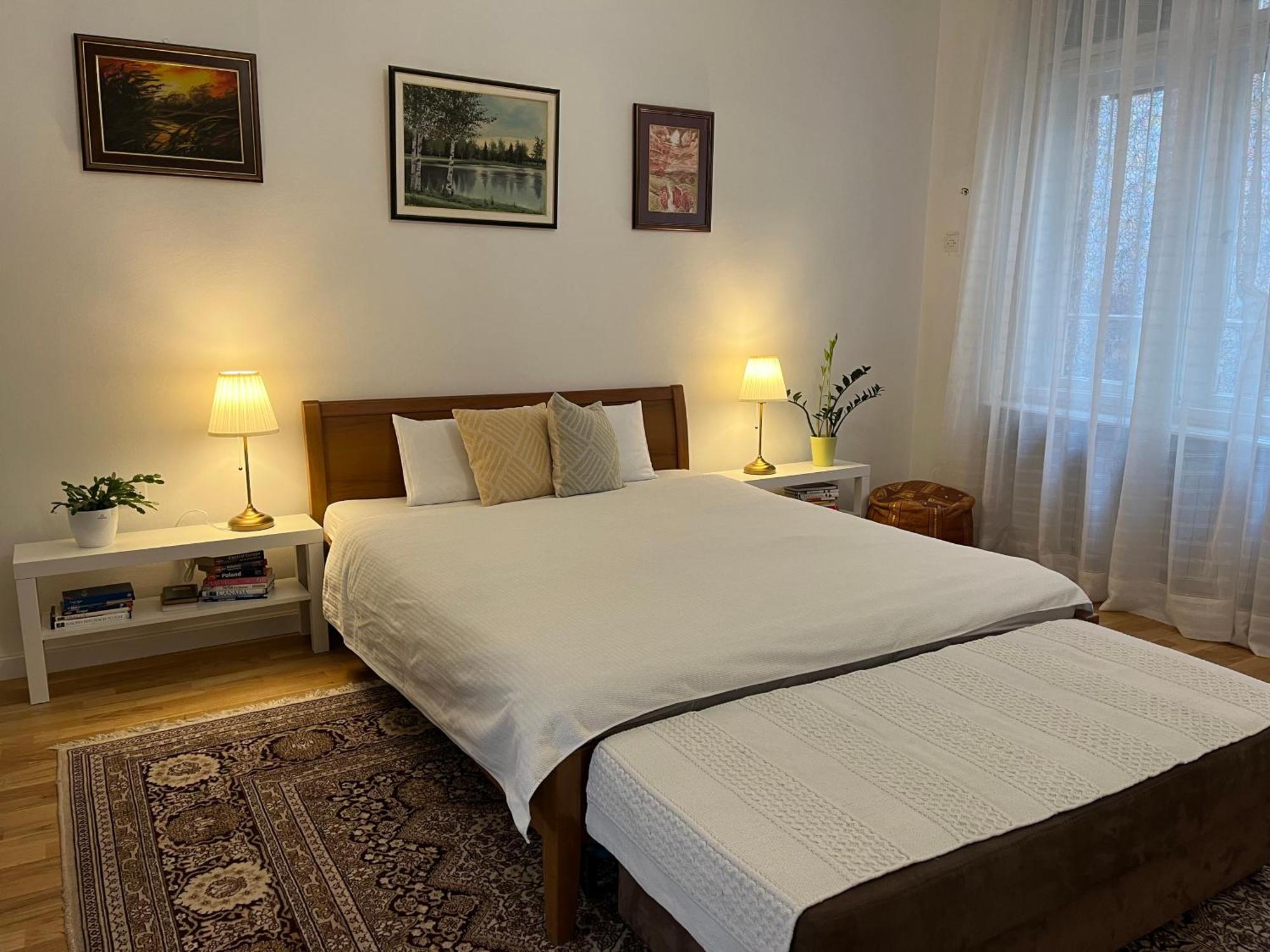 The Best Location Salon Apartment With Main Street View ซาราเยโว ภายนอก รูปภาพ