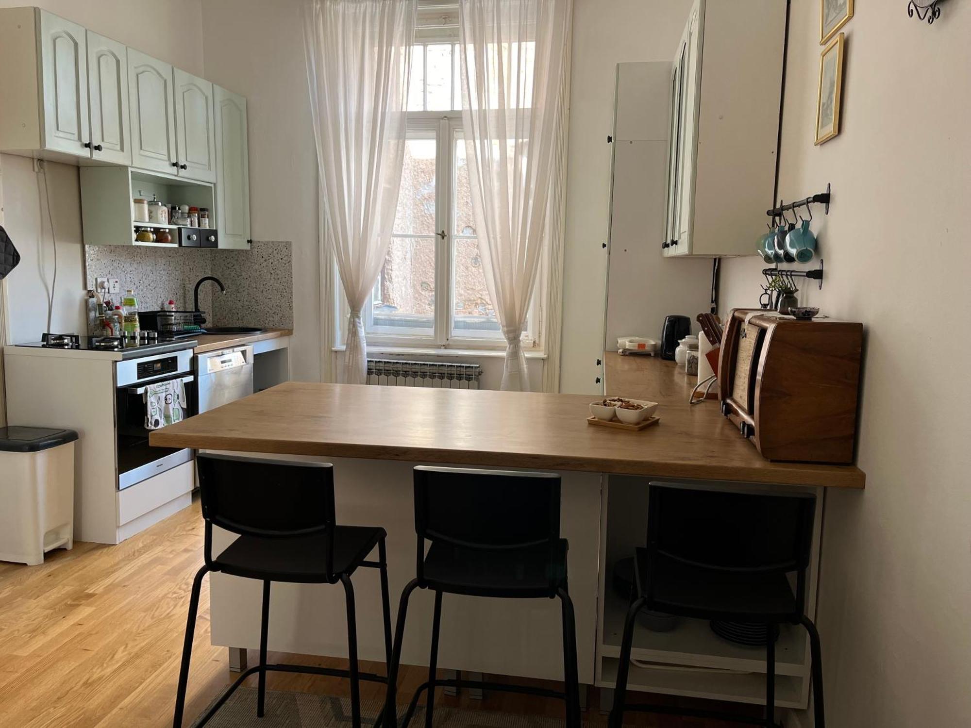 The Best Location Salon Apartment With Main Street View ซาราเยโว ภายนอก รูปภาพ